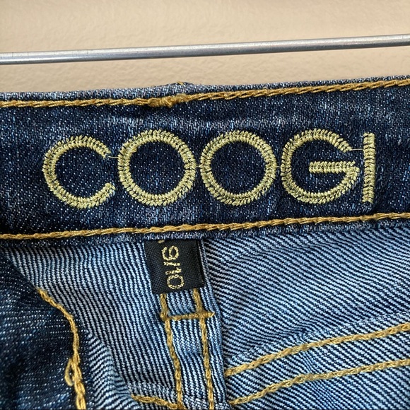 VINTAGE COOGI Jeans RARE! Women’s size 9/10 colourful artistic cool streetwear - Picture 4 of 12
